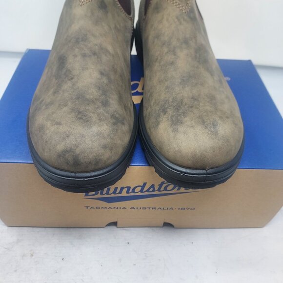 Blundstone MENS  Size AU 10 US 11 Chelsea Rustic Brown Boot - Picture 6 of 8